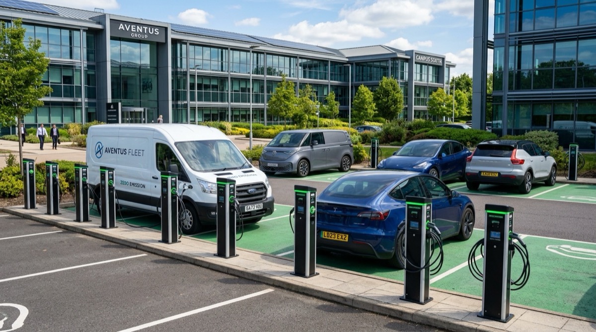 Dual Socket Commercial Workplace EV Charging Station Hub